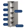 Armoire étroite polyvalente de 40 cm de large avec 1 porte Voir les images du produit 10
