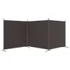 A three-panel room divider is shown against a white background. Náhľad obrázku produktu