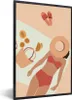 MuchoWow® MuchoWow® Gerahmtes Poster Frauen - Hut - Produktbild-Vorschau 1