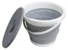 Verk 01548 Secchio pieghevole in silicone con coperchio 5 L Anteprima dell’immagine prodotto 7