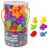 Woopie Montessori Lernspiel Farbsortierer Fahrzeuge 44-tlg. Produktbild-Vorschau 13