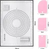 Tappeto da forno in silicone grande 70 x 50 cm Tappeto da Anteprima dell’immagine prodotto 2