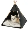TRIXIE Höhle Tipi - anthrazit - 55 × 65 × 55 cm Produktbild-Vorschau 2