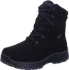 A black winter boot is shown against a white background. Produktbild-Vorschau