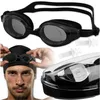 Schwimmbrille Anti-Fog Schwarz Mit UV-Schutz Für Erwachsene Produktbild-Vorschau 3