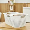 ROTHO Wäschekorb Country 58x38,9x25,1cm 40l weiß 1 Stck. Podgląd zdjęcia produktu 6