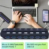 Hochwertiger aktiver USB 3.0 Hub für bis zu 7 Geräte – Produktbild-Vorschau 3