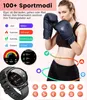 Smartwatch Damen Anruf 1.27" HD Elegant Diamant Frauen für Produktbild-Vorschau 7