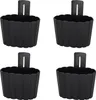 KOTARBAU® Set di 4 fioriere da balcone cesto da appendere a Anteprima dell’immagine prodotto 1