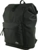 A black Lacoste backpack is shown against a white background. Produktbild-Vorschau