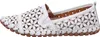 Gemini Damen Slipper Leder Mokassin floral Blumen Cutouts Produktbild-Vorschau 5
