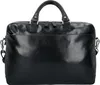 A black leather briefcase is shown against a white background. Produktbild-Vorschau