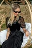 Dirndl Mönchsroth 75cm Länge schwarz 34 Produktbild-Vorschau 3
