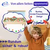 Coemo Spieltisch mit Holzeisenbahn 90-tlg Produktbild-Vorschau 3