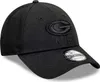 New Era 9Forty Snapback Cap - FULL BLACK Green Bay Packers Produktbild-Vorschau 2