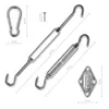 Set de fixation LUMALAND - Set de fixation pour voile Voir les images du produit 8