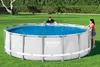 Bestway® PE-Solarabdeckplane Ø 462 cm, blau, rund Produktbild-Vorschau 4