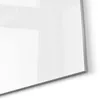 DEQORI Küchenrückwand Glas 80x60 cm 'Weiß' Spritzschutz Bad Produktbild-Vorschau 5