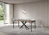 ITYHOME - Console extensible 90x40/196 cm Plaker noyer Voir les images du produit 3