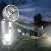 Campinglampe Ventilator 2er Set Solar USB Batterie LED Produktbild-Vorschau 7