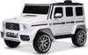 Auto elettrica Mercedes G, bianca, sedile singolo, batteria Anteprima dell’immagine prodotto 3