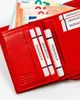 Rovicky damesportemonnee van leer, rood, met Productafbeelding-voorbeeld 9