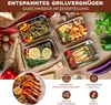 bremermann Grillpfannen 4er Set inkl. 8 Bambus-Schaber, Produktbild-Vorschau 2