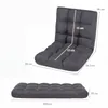 Sillón reclinable COSTWAY, sillón de suelo acolchado, cojín Vista previa de la imagen del producto 3