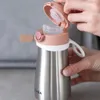 butelka ze stali nierdzewnej 350 ml + uchwyt - antyczny róż Podgląd zdjęcia produktu 9