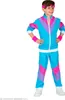 Trainingsanzug 80er Kinder hellblau 140 Produktbild-Vorschau 8