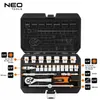 NEO TOOLS Universal Steckschlüsselsatz 22 teilig mit 3/8 Produktbild-Vorschau 3