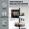 Étagère de cuisine télescopique Bremermann, extensible Voir les images du produit 3