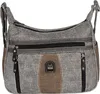 Damen Tasche Schultertasche Umhängetasche Leder Optik Produktbild-Vorschau 3