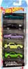 Hot Wheels Fast & Furious Fast & Furious 5 pezzi Anteprima dell’immagine prodotto 1