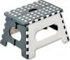 Sgabello pieghevole KESPER bianco-grigio - gradino Anteprima dell’immagine prodotto 1