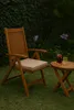 Stuhlkissen 6er Set 40x40x4cm | Sitzkissen | Sitzauflage Produktbild-Vorschau 5