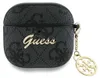 Guess Gua4G4Gsmk Airpods 4 Cover Czarny/Black 4G Charm Voir les images du produit 1
