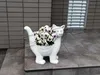 Blumenkübel Pflanz Kübel Dekoration Figur Blumentöpfe Produktbild-Vorschau 3