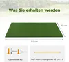 COSTWAY Tapis de golf, Tapis de golf d'entraînement, Tapis Voir les images du produit 6