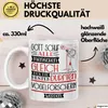 Vogelforscherin Geschenk Becher Tasse Gott Schuf Alle Produktbild-Vorschau 3