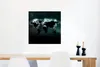 MuchoWow® Poster Weltkarte - Schwarz - Hell 50x50 cm - Produktbild-Vorschau 5