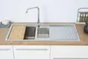 Edelstahl Einbauspüle Spülbecken Küchenspüle Spüle 100 x 50 Produktbild-Vorschau 2