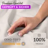 EllaTex Premium Mikrofaser Bettwäsche 155x220 + 80x80 cm – Produktbild-Vorschau 5