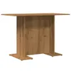vidaXL Esstisch Artisan-Eiche 110x60x75 cm Holzwerkstoff Produktbild-Vorschau 1