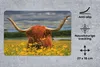 MuchoWow® Mauspad Mousepad Schottischer Highlander - Tiere Produktbild-Vorschau 2