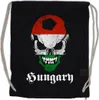 Urban Backwoods Classic Hungary Football Soccer Skull Flag, Produktbild-Vorschau 1