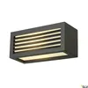 SLV BOX-L E27 wandlamp, vierkant, antraciet, E27, max. 18W Productafbeelding-voorbeeld 6
