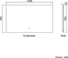 Badspiegel mit Beleuchtung 120×70cm Kalt/Neutral/Warmweiß Produktbild-Vorschau 10