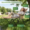 COSTWAY Campingstuhl mit Fußstütze, Klappstuhl bis 150 kg Produktbild-Vorschau 6