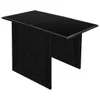 vidaXL 3-tlg. Bistro-Set mit Auflagen Poly Rattan Schwarz Produktbild-Vorschau 5